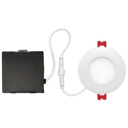 Globe Electric 3 In. White Led Integrated Ultra Slim Recessed Kit 235680